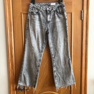 AG Adriano Goldschmied KINSLEY High Rise Crop Boot Jeans Size 28